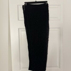 Oh Polly Black Beaded Accessory